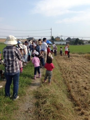 さぁ、田んぼへ移動します！