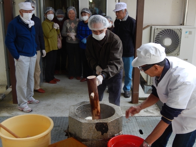 「冬の作木で餅つきしめ縄体験ツアー」