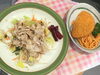 「本日のAランチ480円 野菜と豚肉の温しゃぶ風」