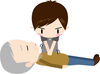 「心肺蘇生法の講習を受けてきました。」