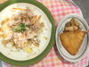 「本日のAランチ480円は豚肉と野菜の温しゃぶ風ランチ」