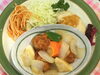 「本日のAランチ480円は とりからの酢豚風です。」