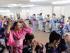 盆踊り体験「国際交流で日本文化を体験！　～イタリアの高校生と盆踊りで交流しました～」
