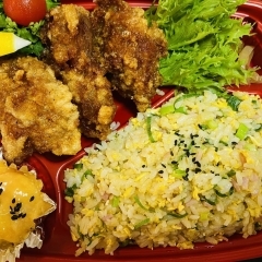 炒飯＆唐揚げ弁当