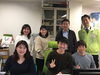 「今日から関学のインターン生3名が来ました」