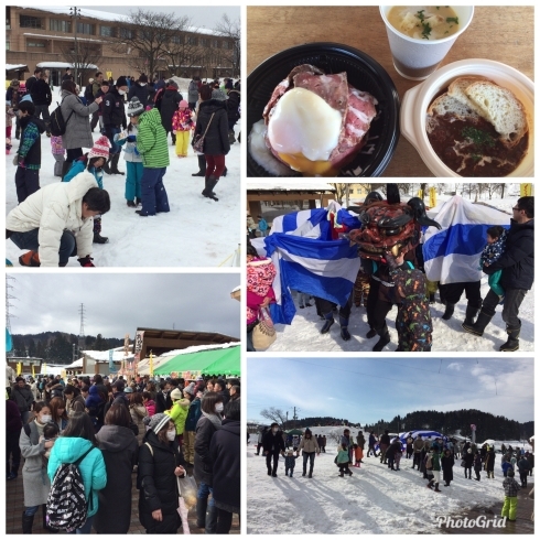 「越後長岡6大冬まつりのスタートは、とちお遊雪まつり^ ^」