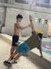 バランス・軸・体幹・呼吸…全てを一度に行います。「大学所属のトレーナーの仕事ってどんな仕事…? 立教大学体育会水泳部編 今日も明日も明後日も…練習頑張ります! !(^^)!」