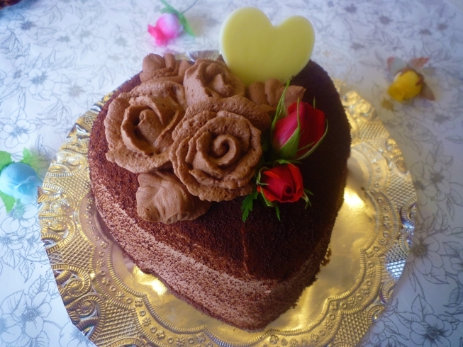 「バレンタイン♡生チョコレートケーキ～伊奈町のケーキ屋シャンティ洋菓子店～」