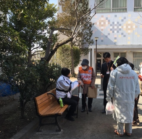 「江戸川光照苑にて模擬訓練実施しました」