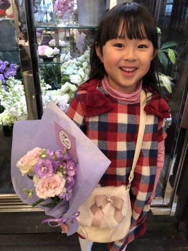 「【小さな女の子に小さなブーケを贈りたい♡周南市 花屋 ブーケ フラワーアレンジメント教室 CHACHADO】」