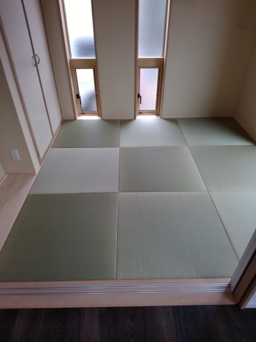 「畳の事ならお任せ下さい！安心安全な日本国産畳表のみ使用しています。」