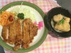 「本日のAランチ480円は 山賊焼き チキンの衣揚げ」