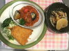 「本日のAランチ480円は 煮込み風ハンバーグ トマトソース」