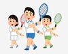 「初心者硬式テニス募集中！」