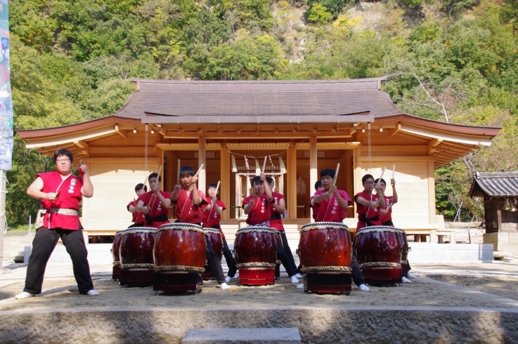「今年も『直会（NAORAI）』へ岡山学芸館高校和太鼓部の皆さんがやってきます！」