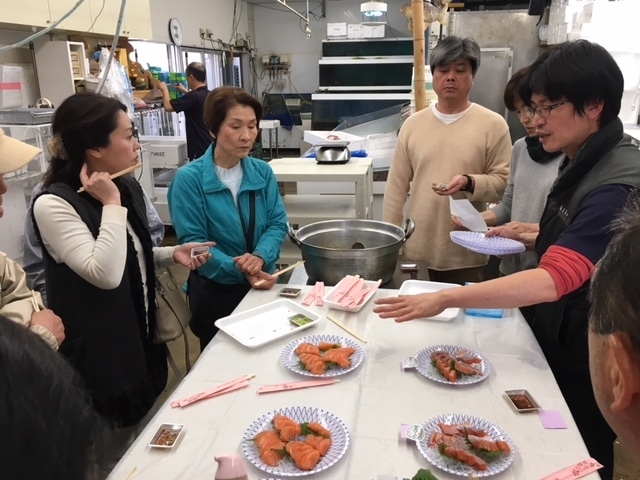 「「お魚ゼミ」鯛+サーモン編　４／１５（日）開催しました！　その４」