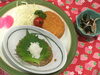 「本日のAランチ480円は 和風ハンバーグです。」