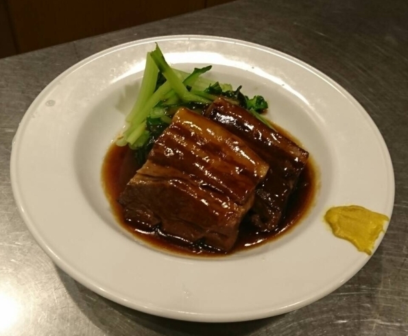 「やわらか〜い！ じっくり煮込んだ「豚の角煮」」