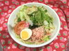 「本日のBランチ450円 サラダうどんです。」