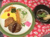 「本日のAランチ480円は 洋風ランチ」