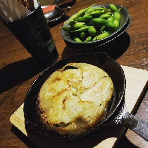 「海老紫蘇餃子♪」