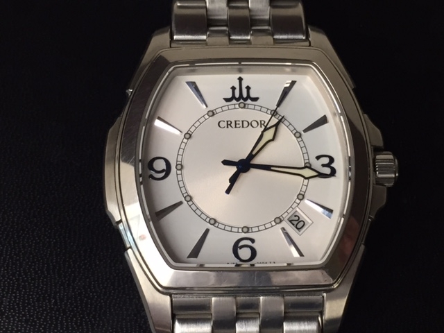 「セイコー （SEIKO)　クレドール  メンズ腕時計　お買取りさせて頂きました。 　ブランド時計、貴金属、ダイヤ、色石の「生前整理」「遺産相続」　買取りと査定は「チケット大黒屋」金町北口店」