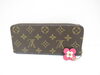 「LOUIS VUITTON  M64201　ポルトフォイユ・クレマンス  フラワーチャーム付　お買取りさせて頂きました」