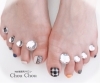 北欧柄 のオシャレなフットネイル Nail 脱毛サロン Chouchou シュシュ のニュース まいぷれ 出雲