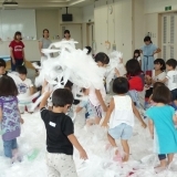 子育て広場で夏祭りを開催しました。