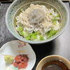 しらす丼「魚沼市の和食料理店　旬食や　香秀(かしゅう)です　お昼の期間限定新メニュー！」