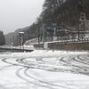「道の駅木曽福島 大雪の為 2/5(月)15:30閉店となります。」