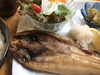 「ホッケの開き定食！！！！」