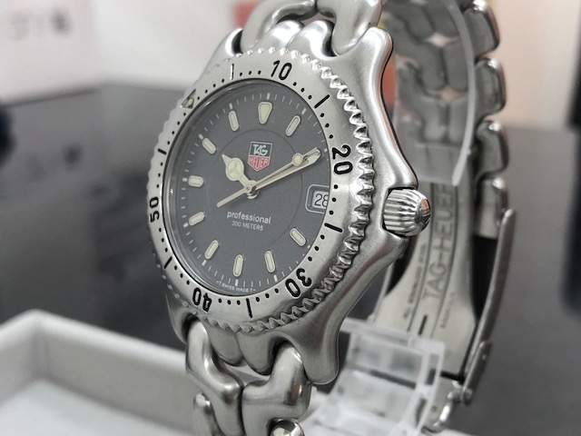 「大黒屋 瑞江店 TAG HEUER タグホイヤー 200m プロ WG1113 QZ 腕時計 のお買取をさせて頂きました。」
