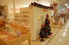 「え？遅いって？クリスマスディスプレーの巻♥　やっと完成☆」