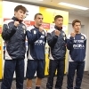 新加入記者会見　輪湖・レアンドロ・高山・ハン各選手