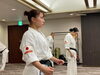 立ち居振る舞いも凛としています。「【第13回世界大会】型・日本代表強化合宿≪明石/空手/スポーツ/習い事≫」