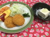 「本日の日替わり  ひれかつランチ 480円」