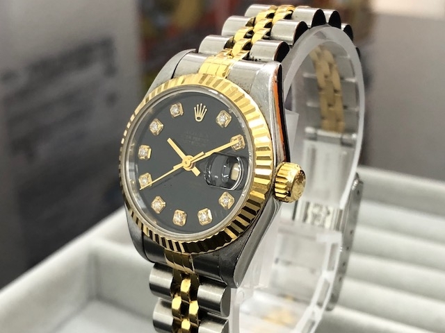 「大黒屋 瑞江店 ロレックス ROLEX 69173G デイトジャスト S番 レディース 腕時計をお買取させて頂きました。　　瑞江 篠崎 一之江 船堀 東大島 大島」