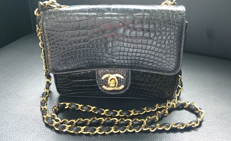 CHANEL シャネル ミニマトラッセ クロコ お買取りです。おたからや 大