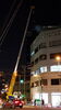 「２０tラフター　夜間作業！」