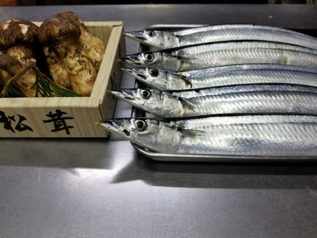 「まだまだ秋の味覚満載」