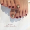秋フットネイル Marire Nail Eyelash Salon マリール のニュース まいぷれ 松江