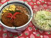 「本日のAランチは たれヒレカツ丼 」