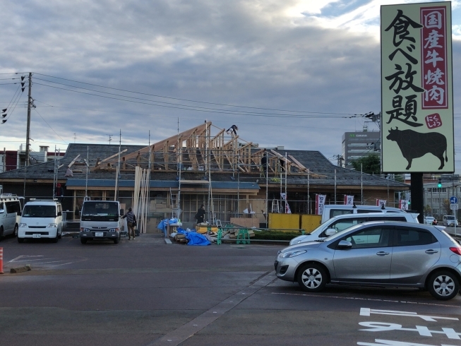 「長岡初上陸の国産牛焼肉食べ放題もオープン間近！！」