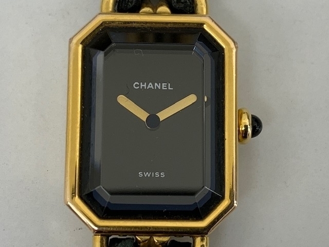 「電池切れ　回路不良不動　腕時計　シャネル (ＣＨＡＮＥＬ)   クオーツ　腕時計　プルミエール　お買取りさせて頂きました。 　ブランド時計、貴金属、ダイヤの「生前整理」「遺産相続」　買取りと査定は「チケット大黒屋」金町北口店」