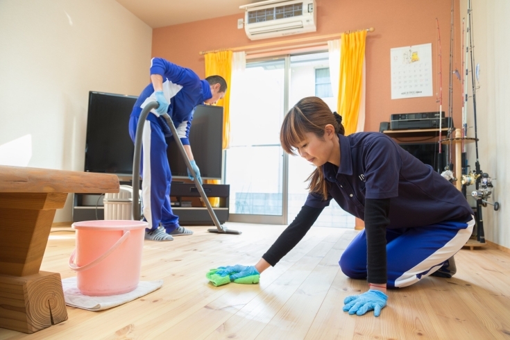 「早めのお掃除・片付けはイナミ引越サービスにお任せあれ！」