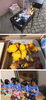 「焼いも大会がありました。」