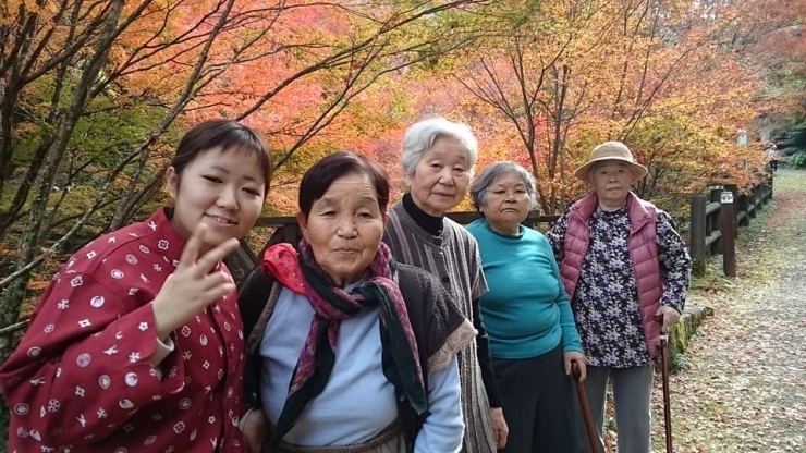 「紅葉見学へ行ってきました」