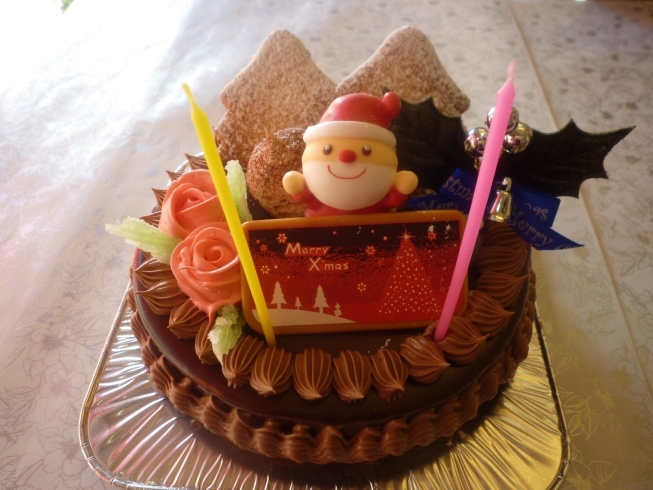 「クリスマスケーキ（バタークリームケーキ）～伊奈町のケーキ屋シャンティ洋菓子店～」