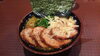 「頑張ったごほうびにチャーシューめん！(●^o^●)」